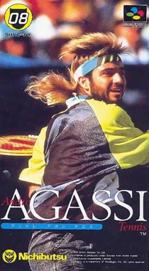 Andre Agassi Tennis (USA) box cover front